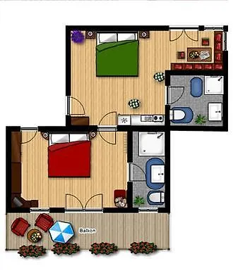 게스트하우스 Sportpension Bergblick 3*